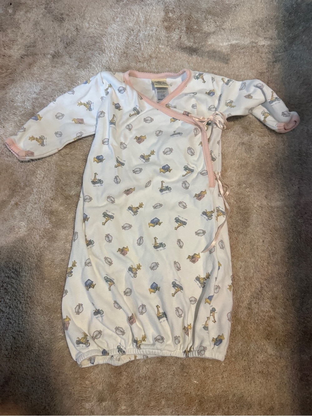 Harley-Davidson White and Pink Sleep Sack